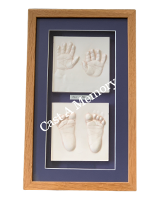 baby clay prints hand and foot