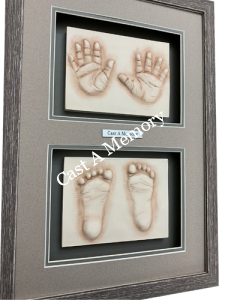 Baby hand and foot clay print Impressions