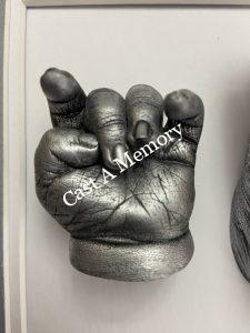 baby hand cast